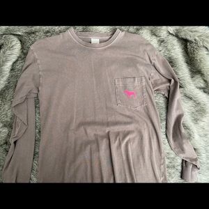 VS pink long sleeve top